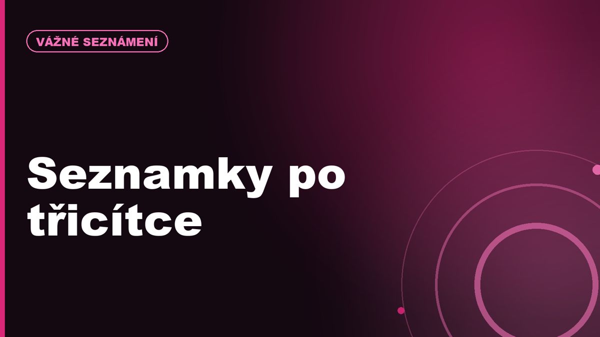 Seznamky pro lidi po třicítce: kde hledat vážnější vztah online