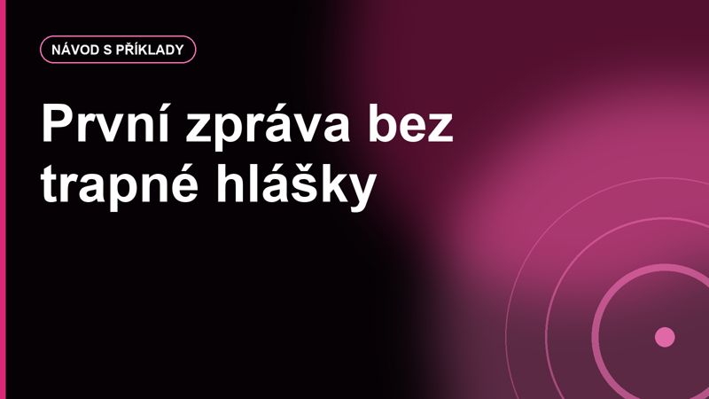 První zpráva na seznamce: jak začít konverzaci bez trapné hlášky