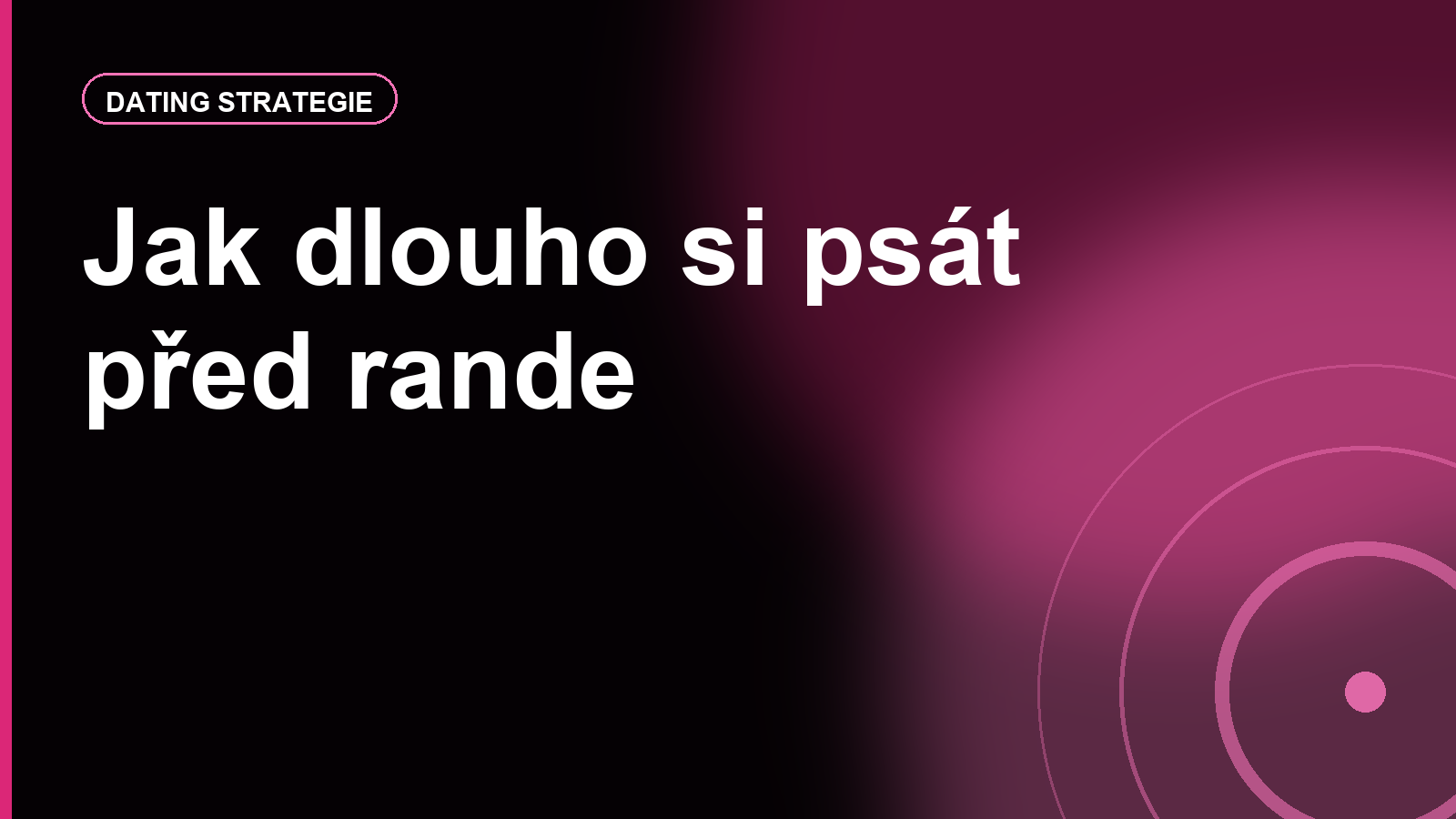 Jak dlouho si psát před rande: kdy je moc brzy a kdy konverzace vyhasíná