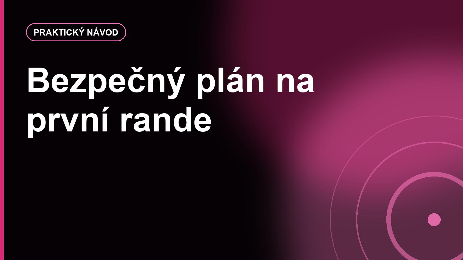 První rande z internetu: bezpečný a nenucený plán na první setkání