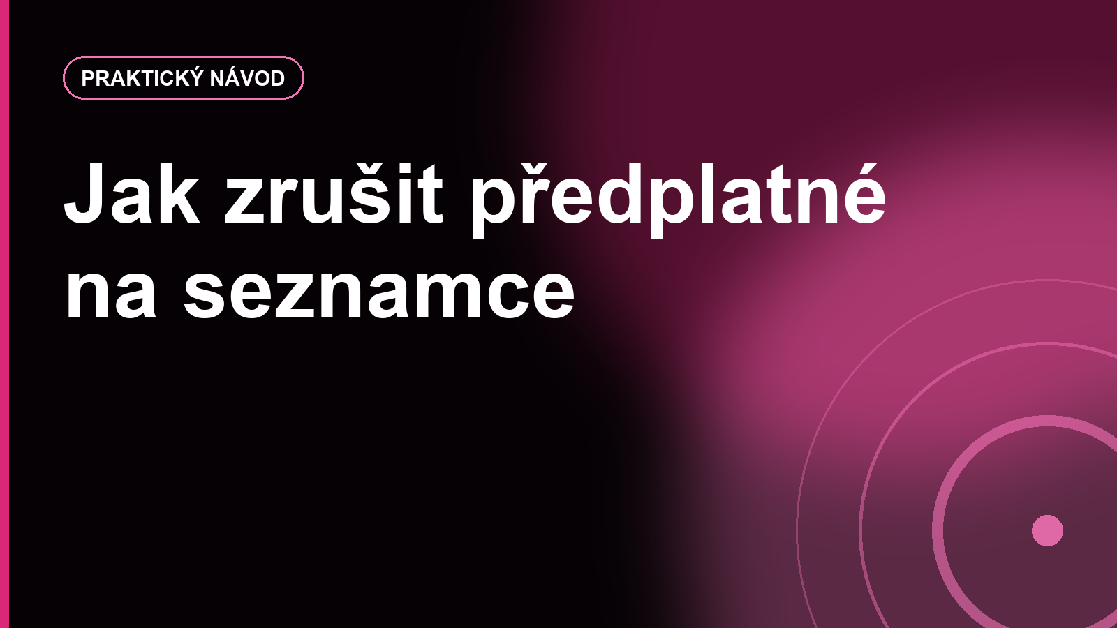 Jak zrušit předplatné na seznamce a nenechat se překvapit další platbou